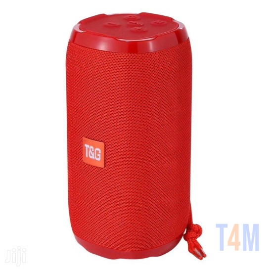 ALTAVOZ PORTÁTIL TG-152 AUX/USB/TARJETA DE MEMORIA ROJO